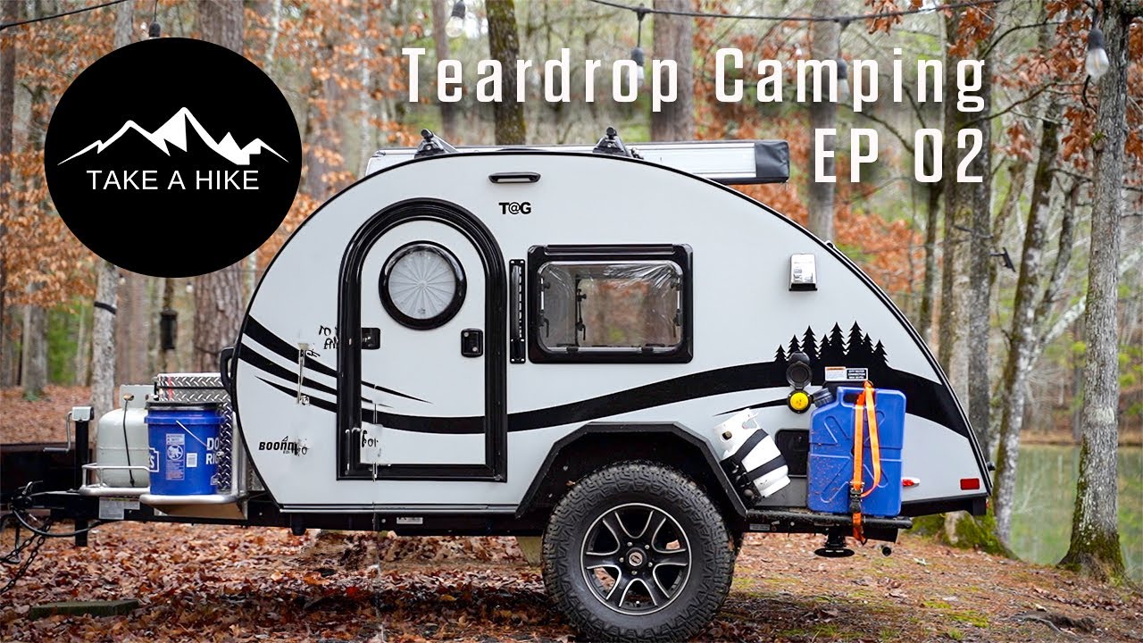 ALONE- OFF GRID / Teardrop Camping  ⛺️