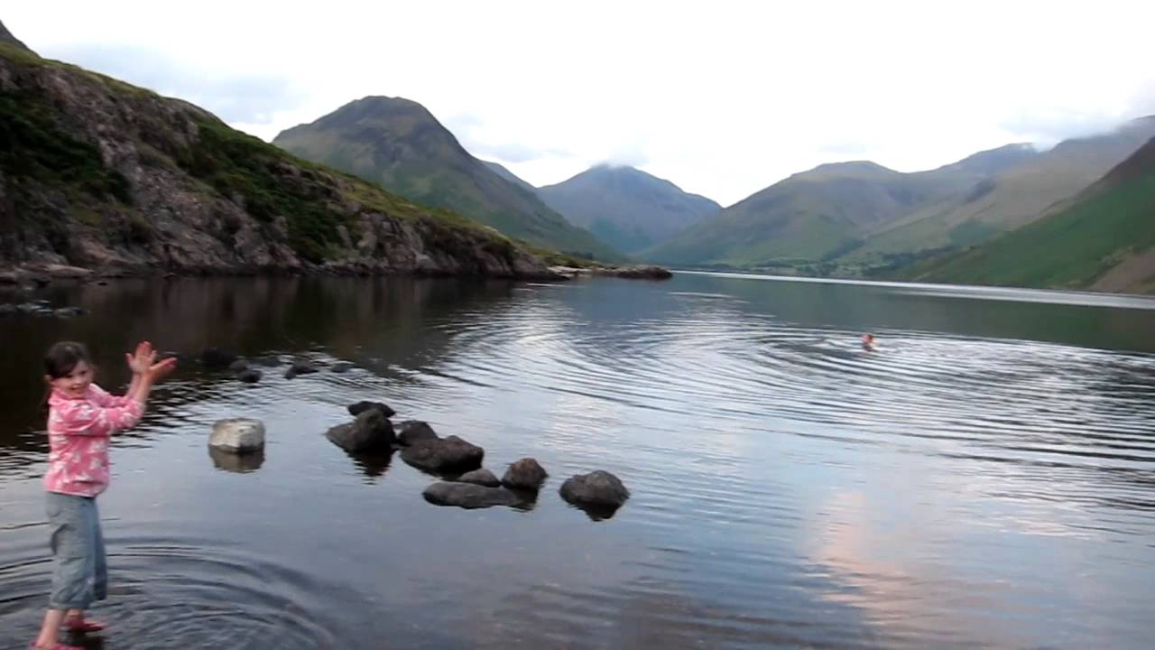 Me swimming in Wastwater