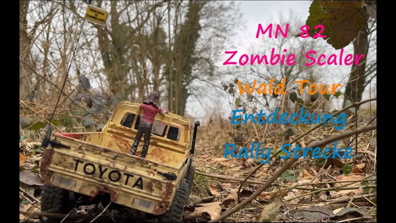 MN 82, Zombie Scaler, Wald Trail, Entdeckung Rallystrecke, 26 01 2026