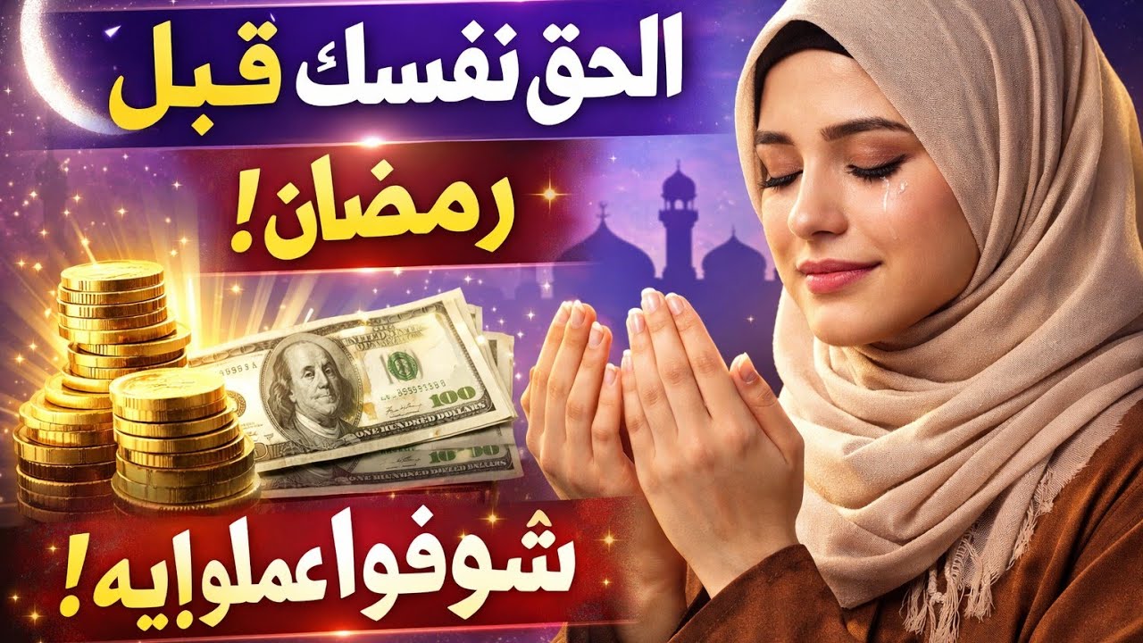 قبل ما يدخل رمضان… السر اللي بيفتح أبواب المال وسعة الرزق ويزيل الكرب فورًا(استغفار +صلاة على النبي)