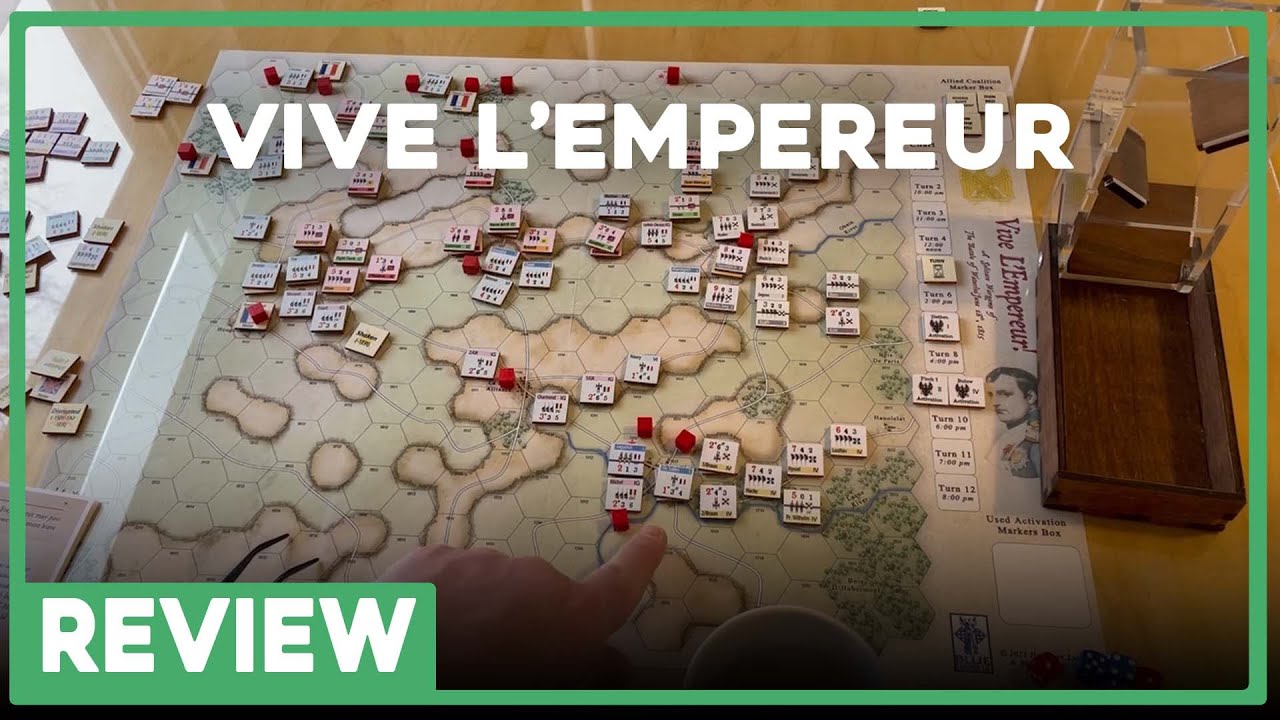 Review | Vive L'Empereur | Blue Panther | The Players' Aid