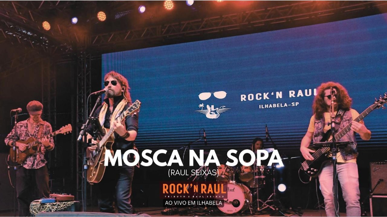 Mosca Na Sopa - Banda Rock'n Raul | Ao Vivo em Ilhabela