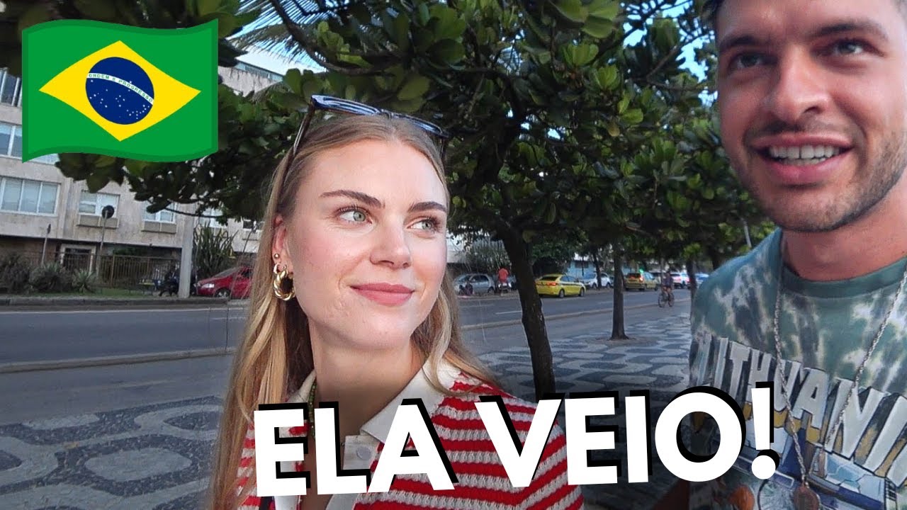 CHAMEI A GRINGA PRA CONHECER O BRASIL E ELA SE JOGOU!