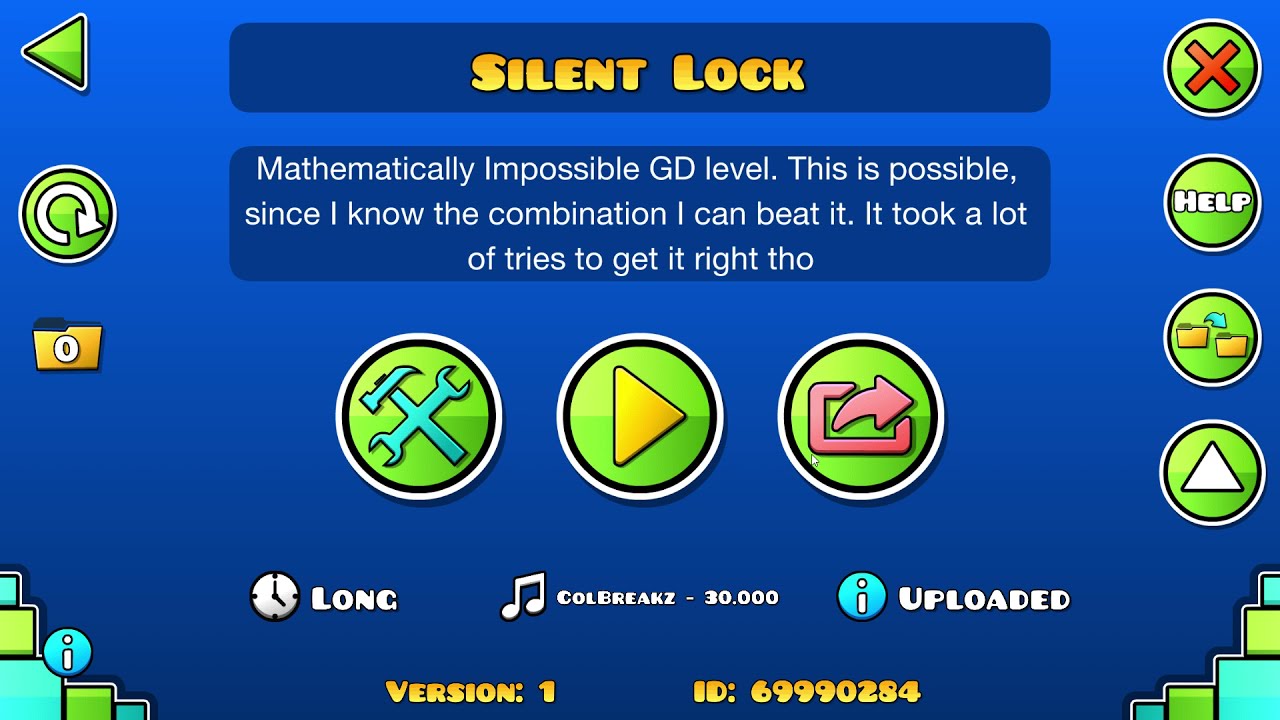 This is a mathematically impossible Geometry Dash level. (TOP 1 IMPOSSIBLE DEMON)