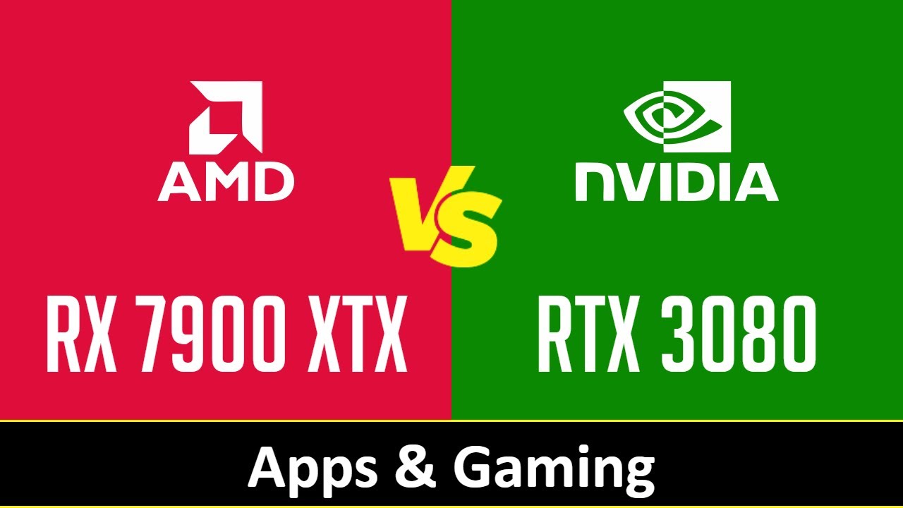 AMD Radeon RX 7900 XTX vs nVidia GeForce RTX 3080 - Apps & Gaming (Core i9 13900K)