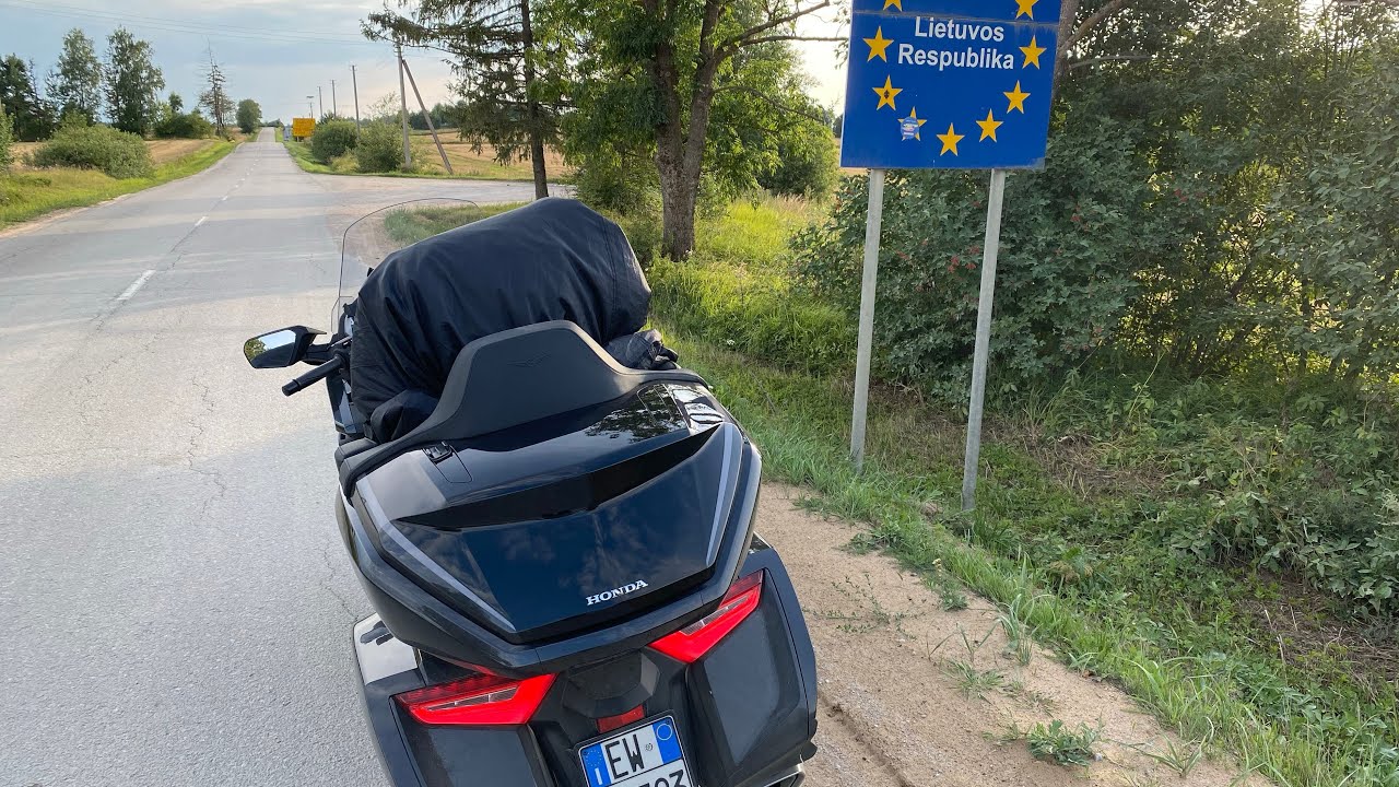 7000 km in 7 giorni verso la Russia con la Goldwing Tour 2021 DCT