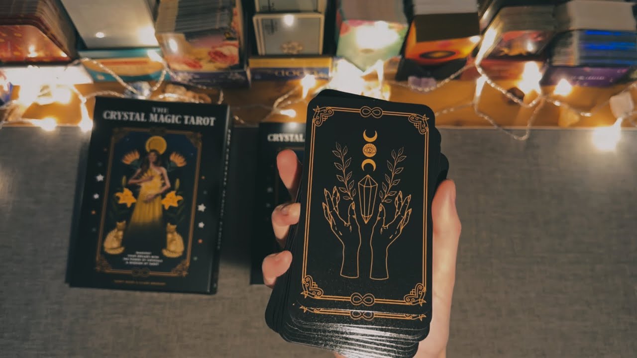 The Crystal Magic Tarot 💎 prezentacja talii • flip through