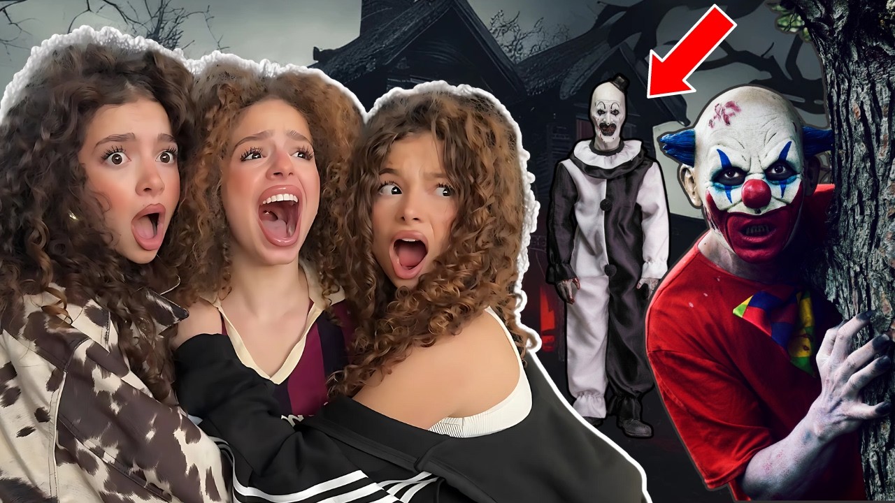 WE SURVIVED 4 HAUNTED HOUSES!