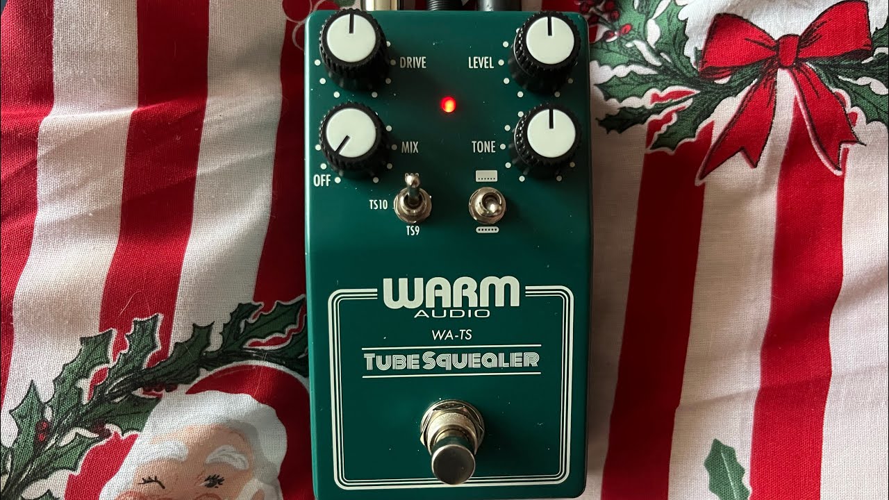Warm Audio Tube Squealer Overdrive Pedal (unboxing new pedal day like and subscribe)