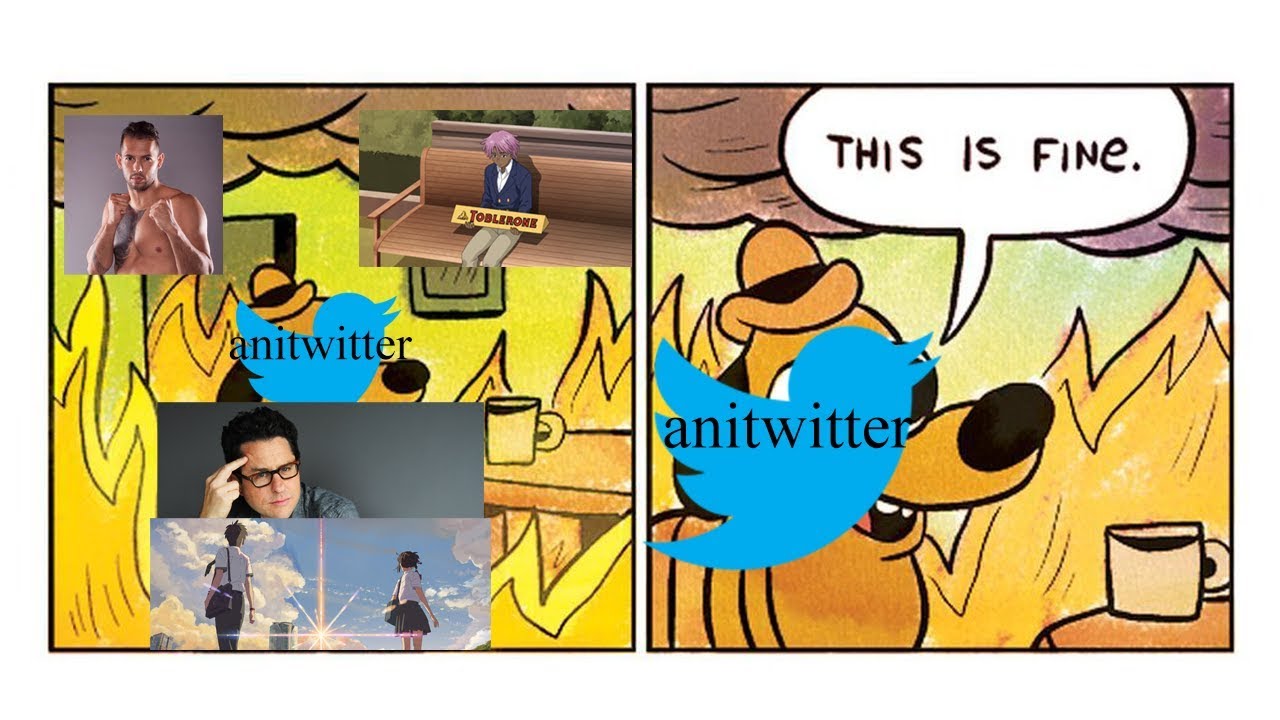 Anitwitter is Burning and I'm Laughing