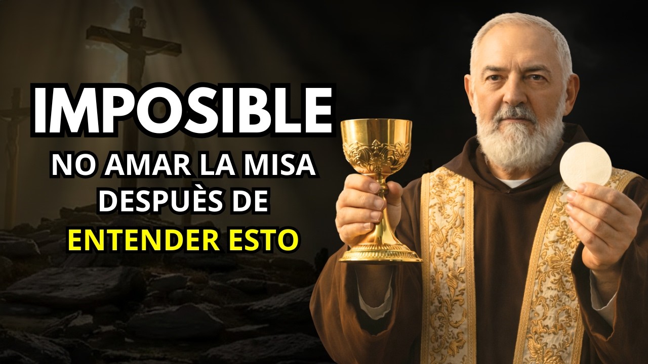 Cuando comprendas lo que sucede en la Santa Misa, todo cambiará