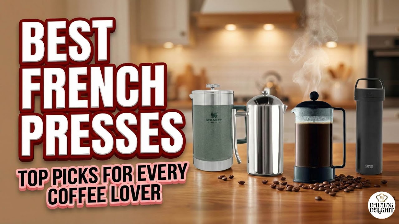 Top 5 Best French Presses of 2026 | The Ultimate Coffee Brewing Guide & Review