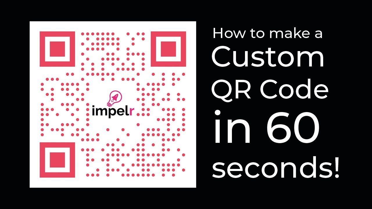 How to Make a Custom QR Code in 60 Seconds! (with YOUR branding)