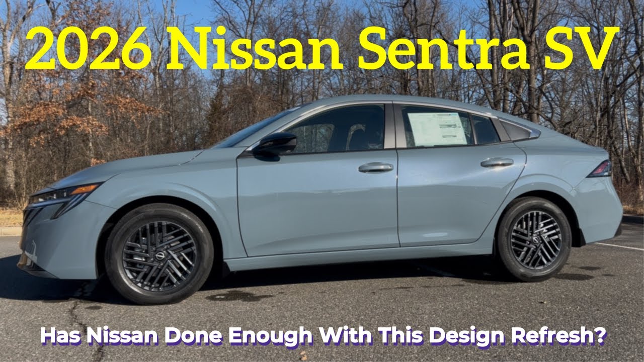Nissan Sentra SV 2026 года: Является ли Sentra 2026 года значительным улучшением?