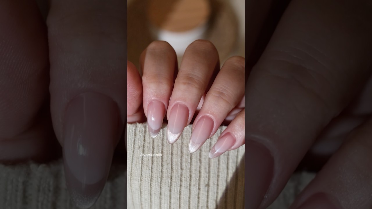 French Cat Eye Nails 💅