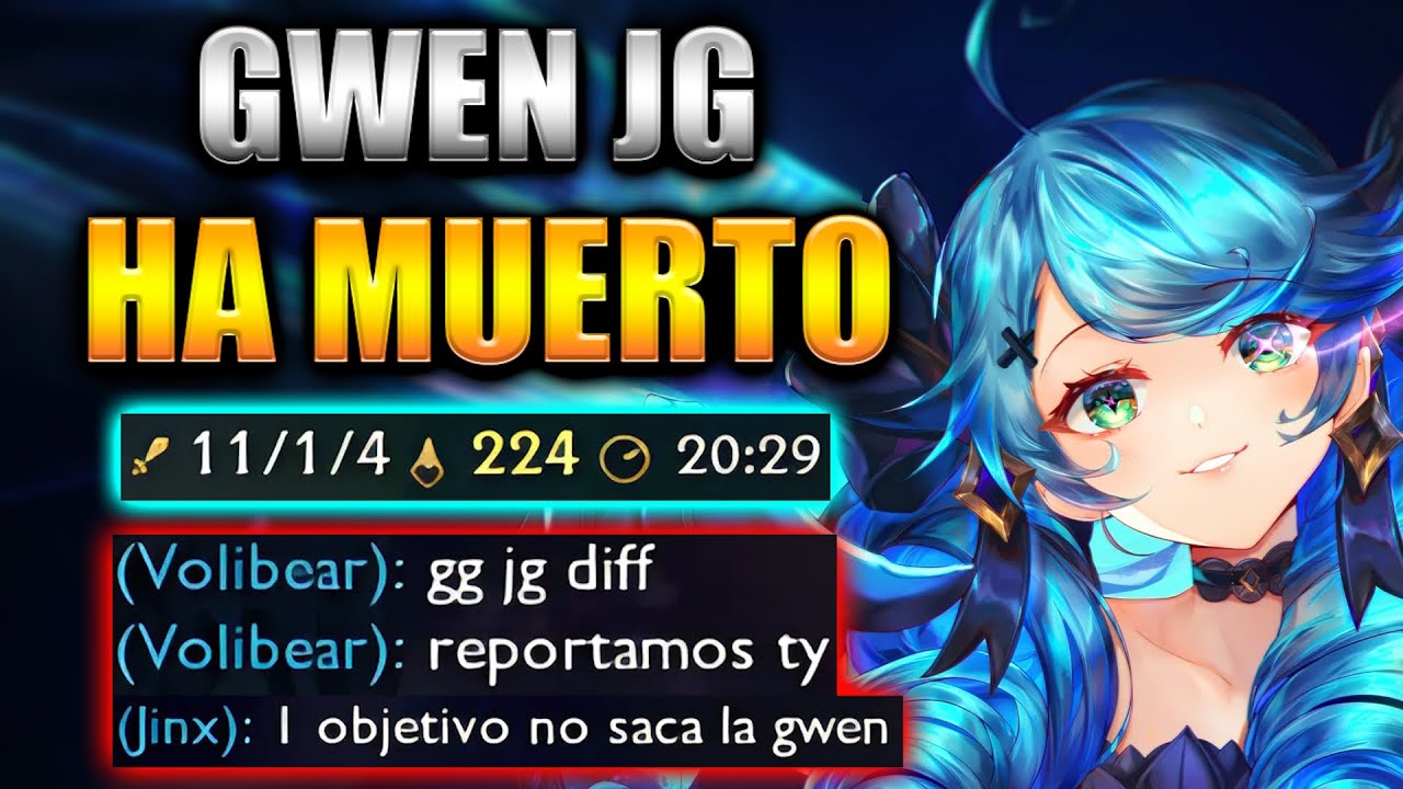 M4TAR0N A GWEN JUNGLA 😭💀😭 | adios gwen...