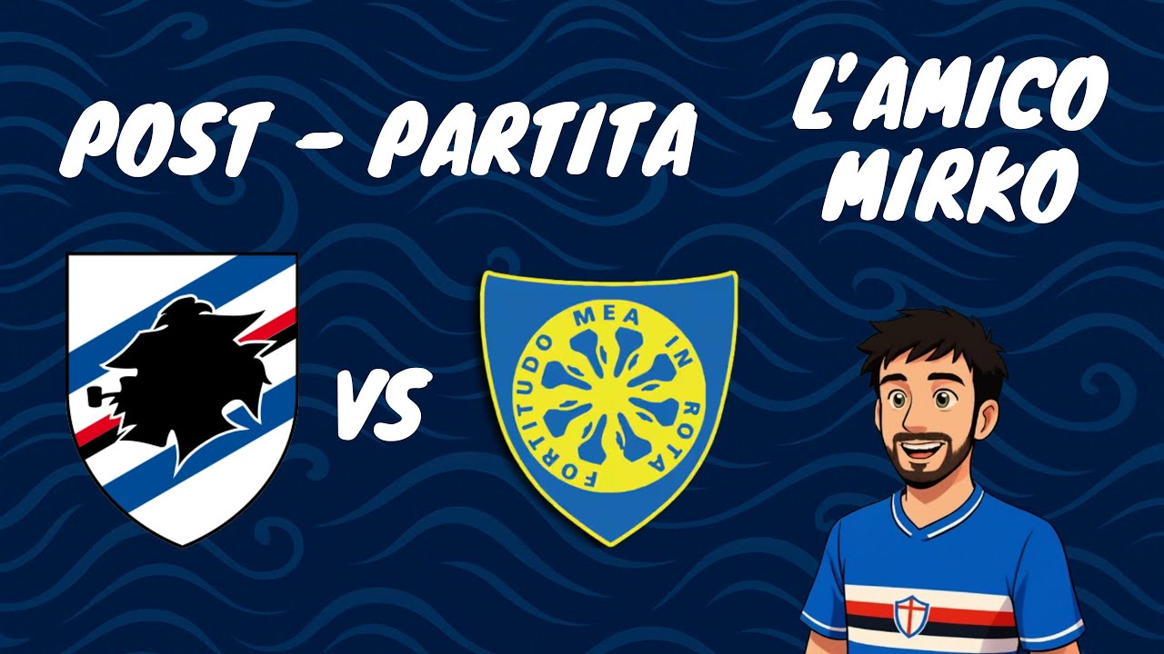 SAMPDORIA - Carrarese 3-2 | Post Partita | OSSIGENO