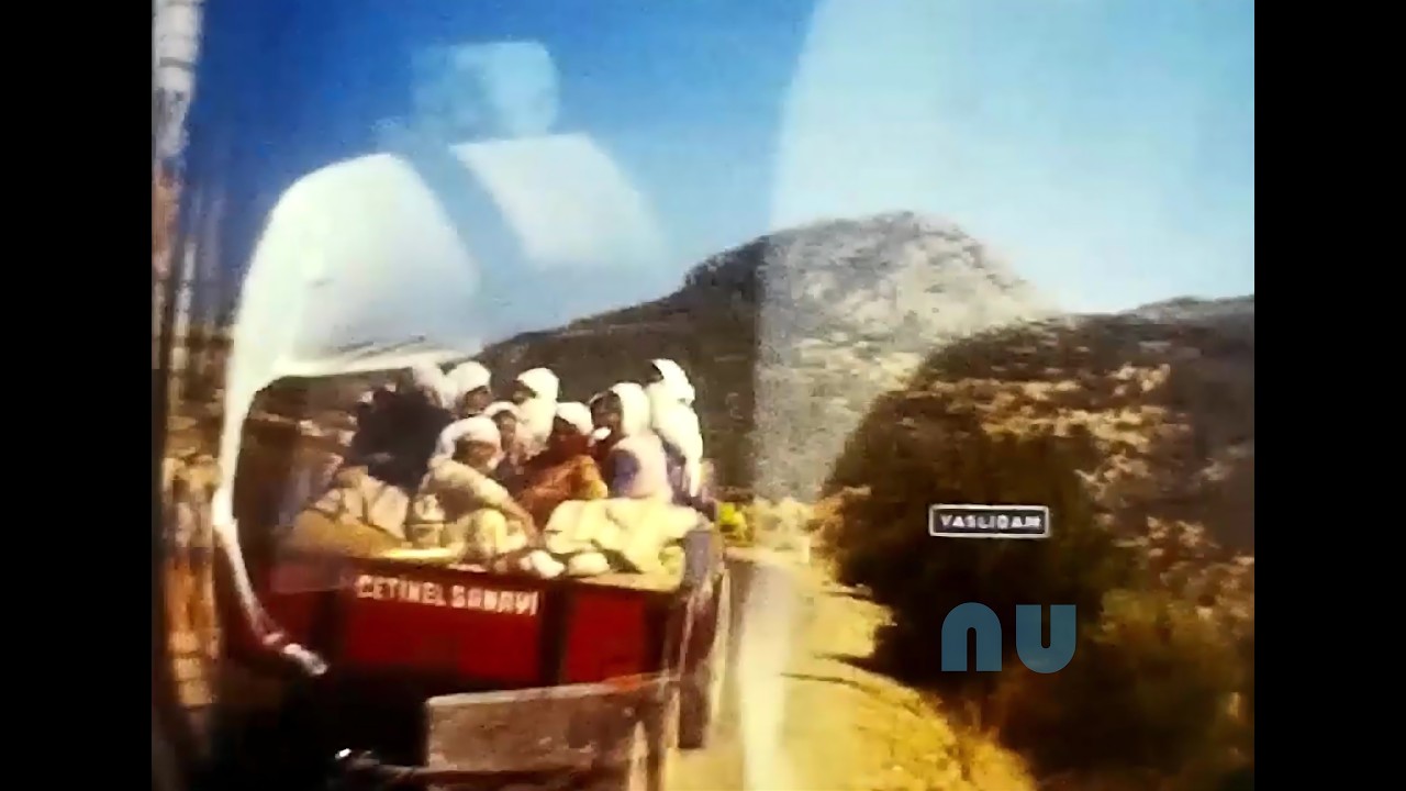 Mamure Kalesi, Anamur, Mersin, 1970'lerin İlk Yarısı, 8 mm film
