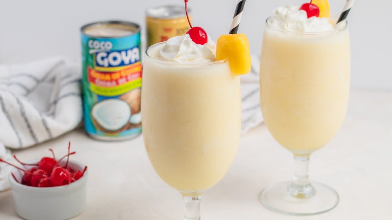 Easy Virgin Pi&ntilde;a Colada Recipe