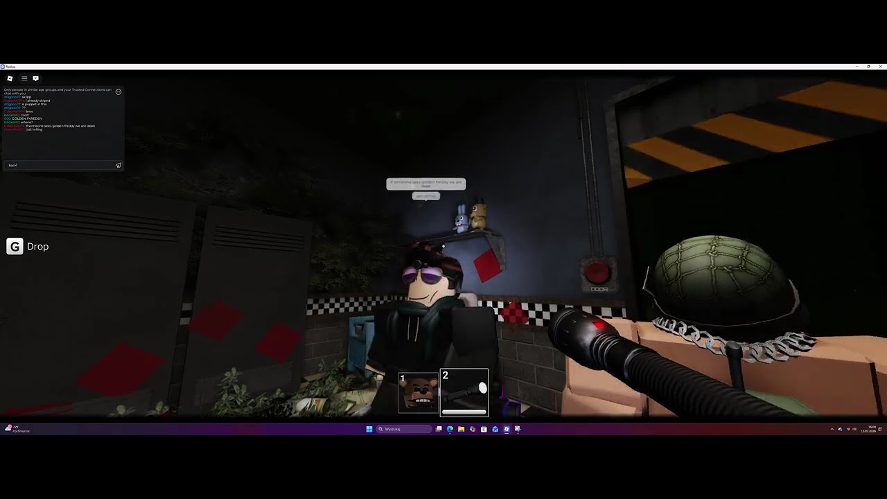 funny!!! fnaf w roblox!!