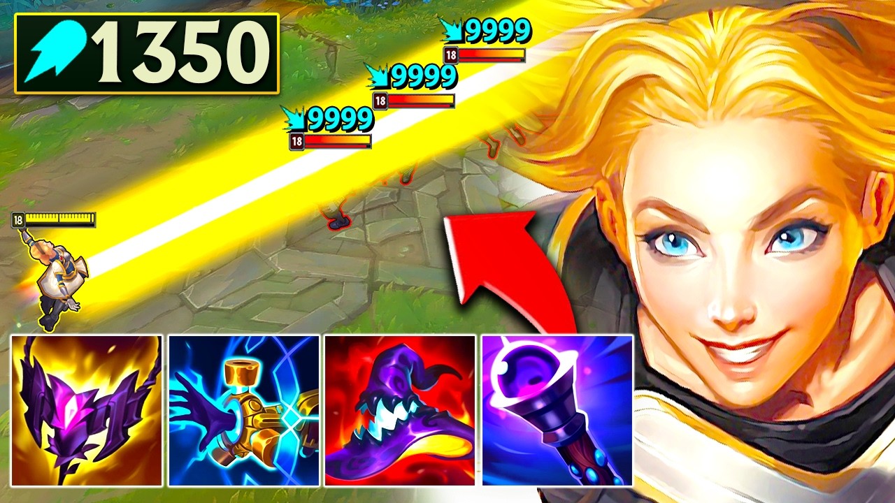 Lux but I have 1350 AP and my Laser INCINERATES your entire team (FULL HP ONE SHOTS)