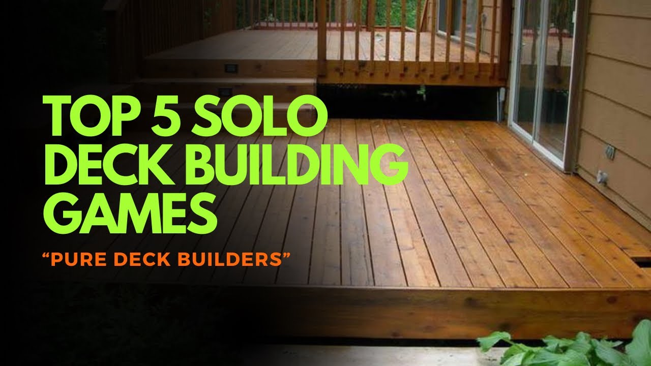 Top 5 Solo Deck Building Games
