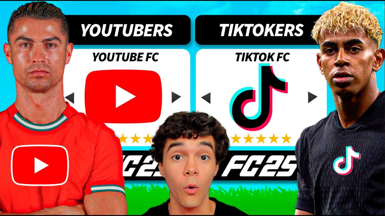 &iexcl;FUTBOLISTAS TIKTOKERS vs FUTBOLISTAS YOUTUBERS!