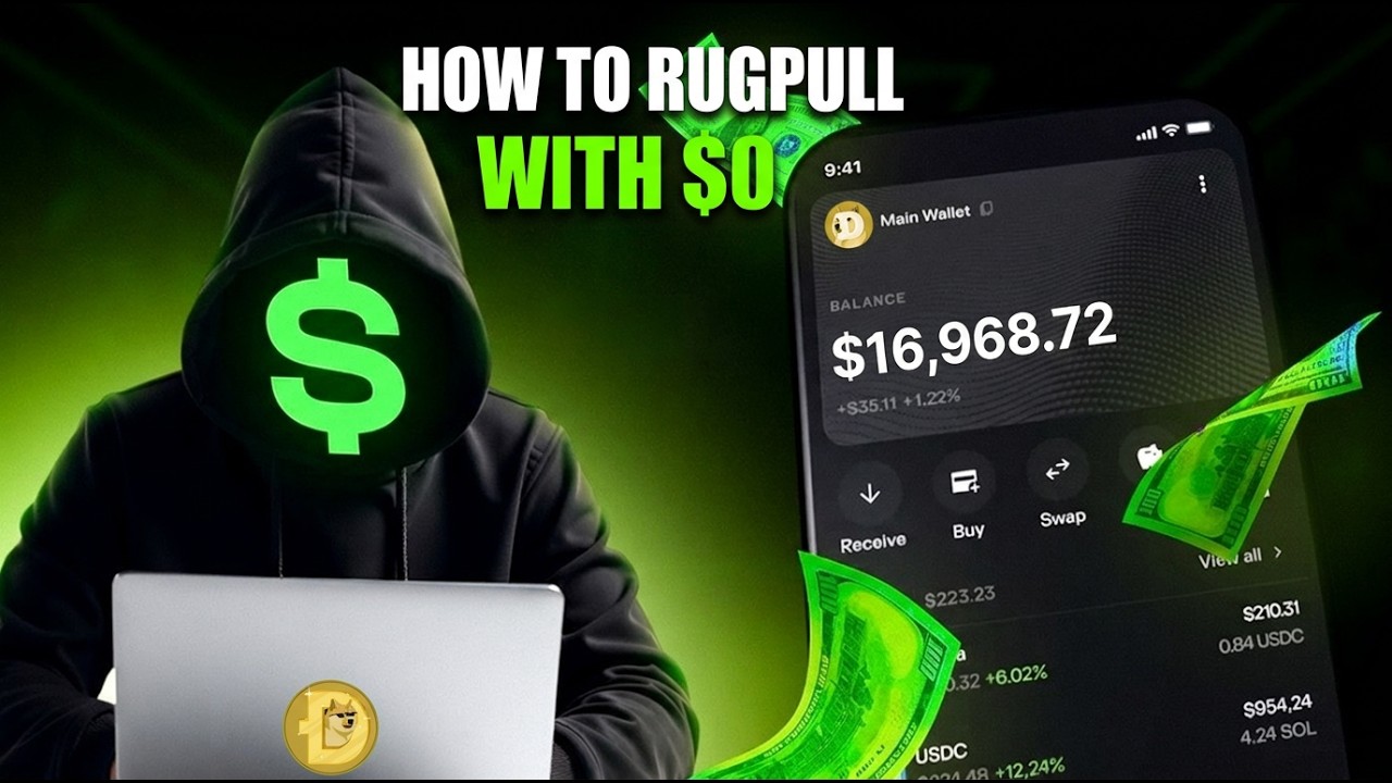 How To Rug Pull With $0.01 On Pump Fun (Live Results)