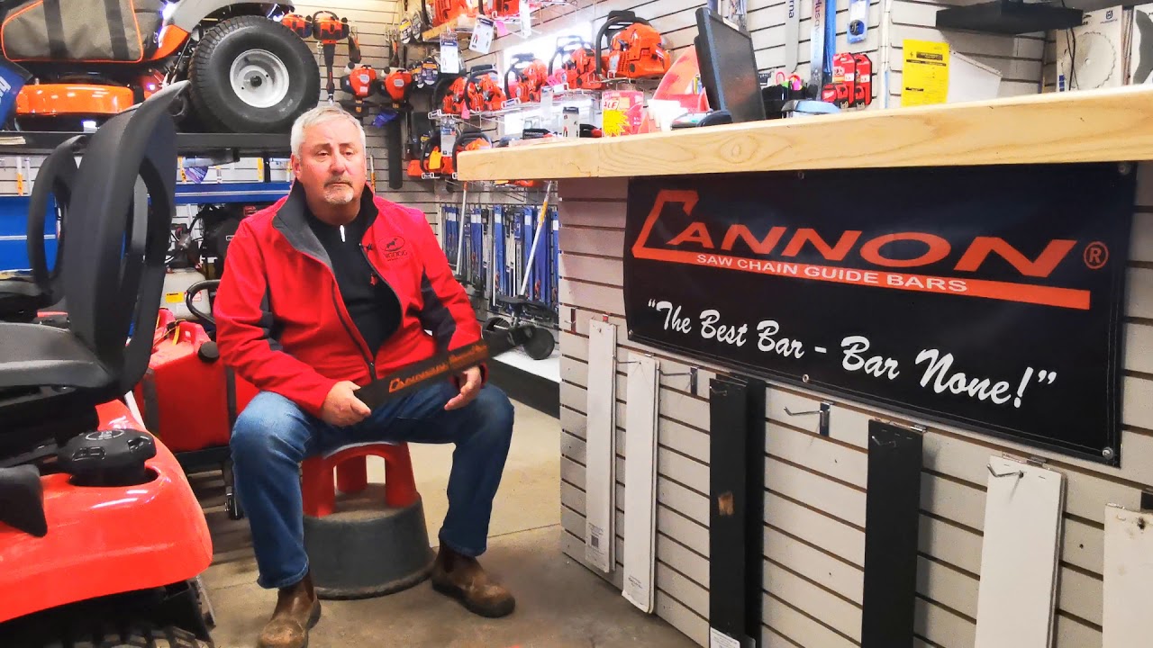 Cannon Saw Chain Guide Bars!