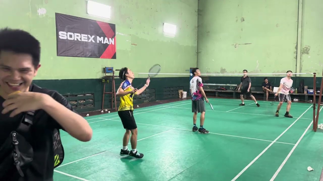 Franz / Amal vs Dion / Heri - Badminton for hobby (Bros)