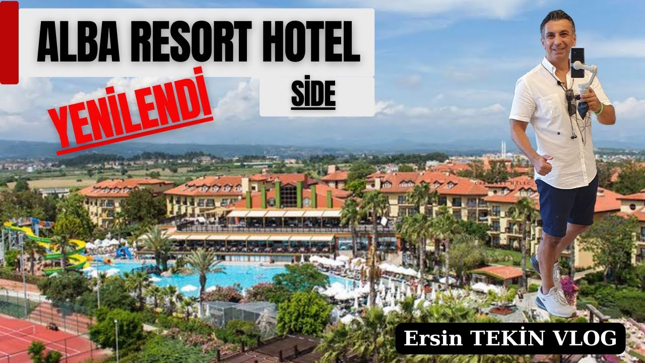 Alba Resort Side Vlog. ( Eşsiz kumsal, tamamen yenilenen odalar )