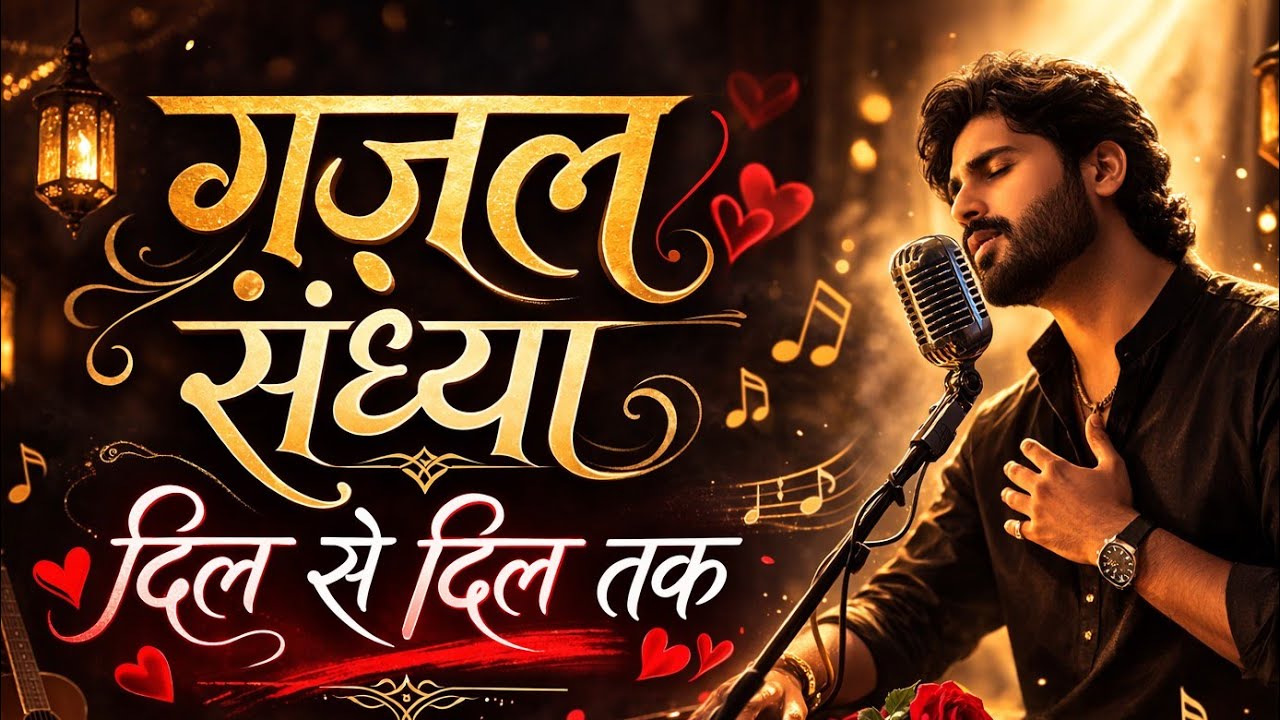 ग़ज़ल संध्या 🎤 | दिल से दिल तक ❤️ | #Live #Ghazal #song |#mustwatch #livemusic #livesinging  #music