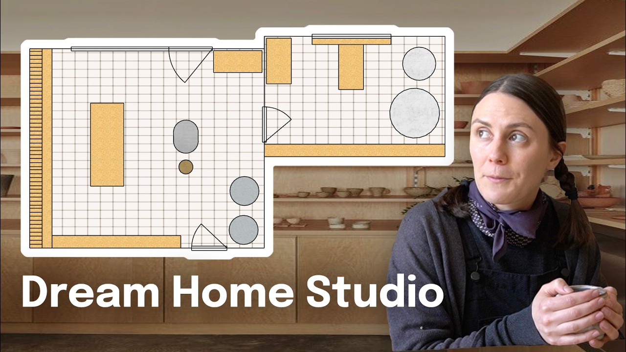 Designing my new pottery studio