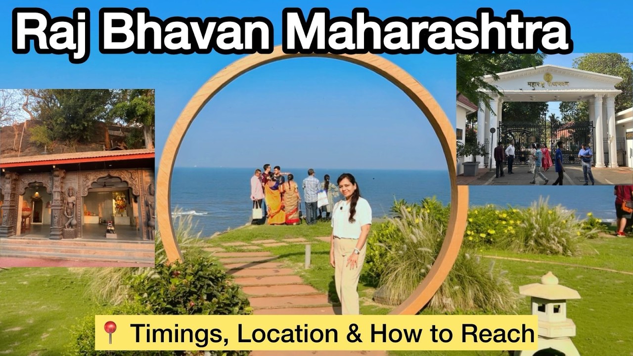 Raj Bhavan Maharashtra | Most beautiful place in Mumbai 🇮🇳 | Sunrise, Hidden Bunker #travel