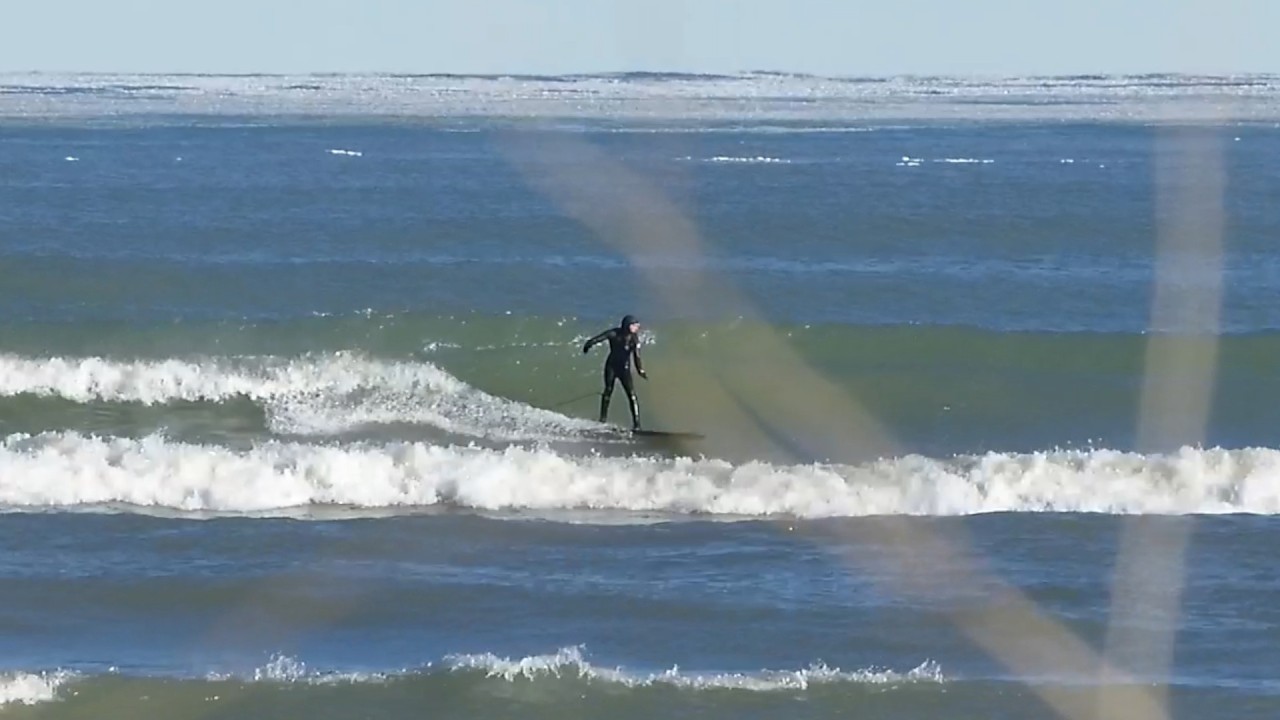 2026.01.31 winter surf in sheboygan, great lakes surfing