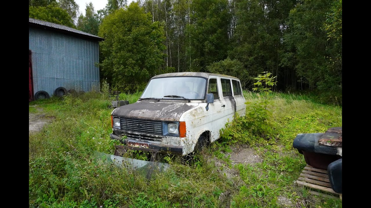 Starting FORD TRANSIT MK2 after 11 years + Test Drive