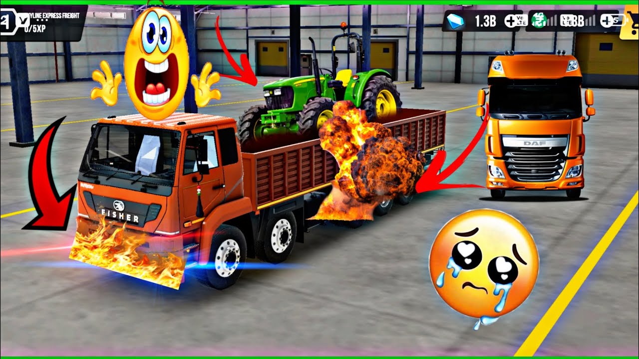 FINALLY - NAYA TRAILER KHARIDA OR TRUCK FIRE HO GAYA 