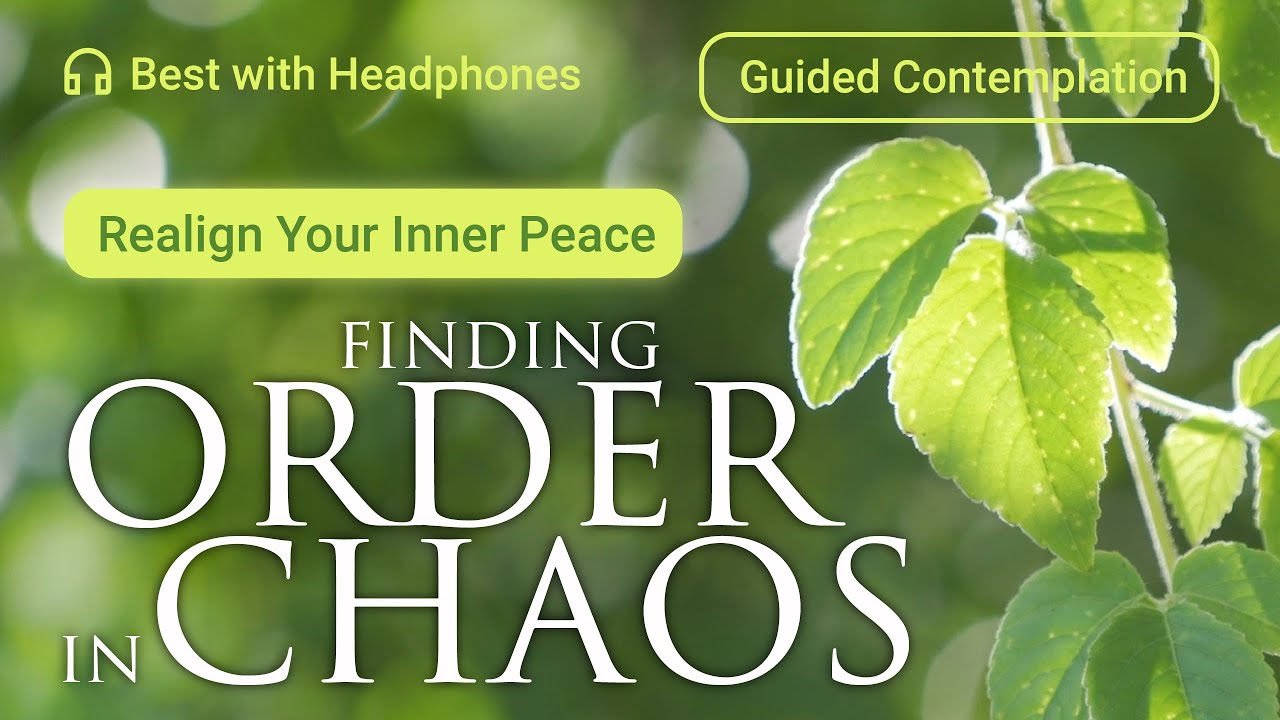 realign your inner peace with the divine architect