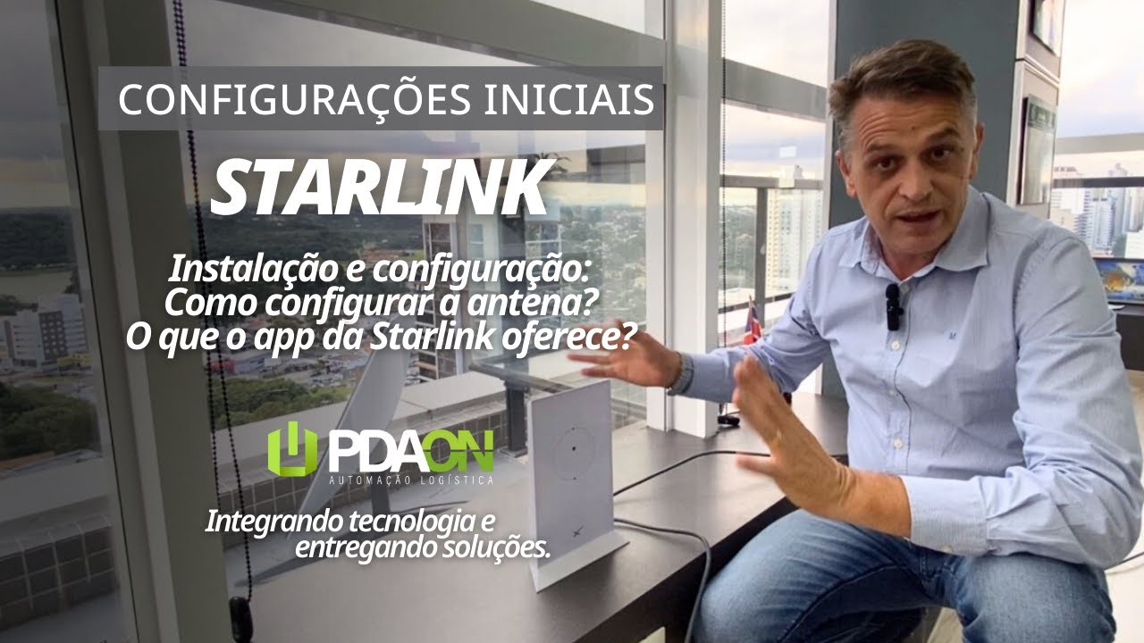 Antena Starlink: Configuração inicial e aplicativo explicados 🚀💫