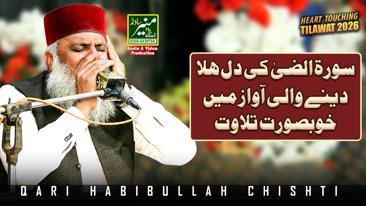 Surah Ad Duha  Tilawat | Qari Habibullah Chishti Tilawat 2025 | Best Tilawat Quran Majeed