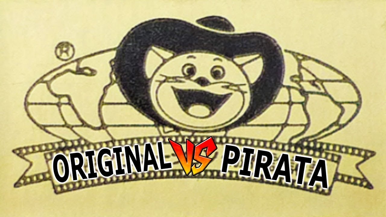 STICKER DE TOEI ORIGINAL VS PIRATA