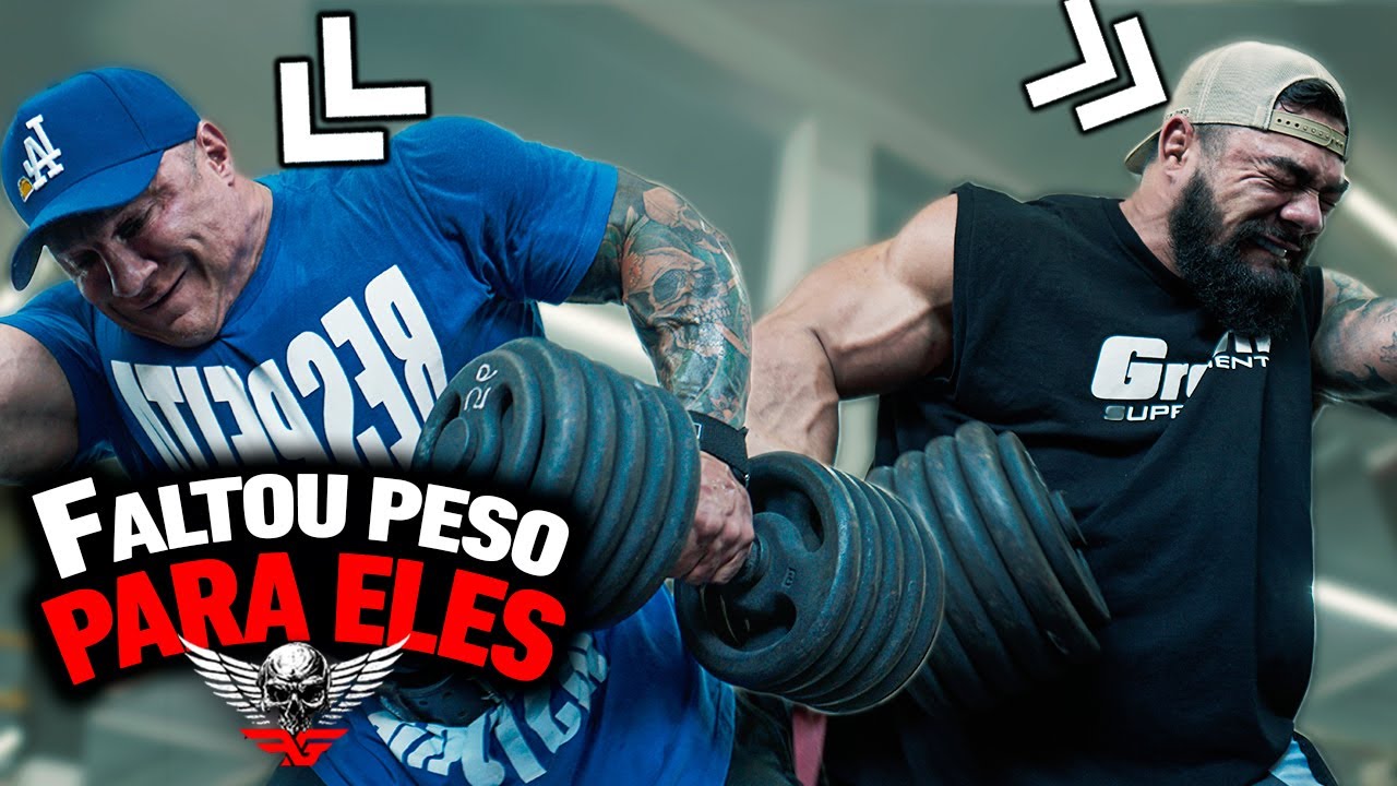 FABIO GIGA E BRUNO SANTOS ZERARAM  TODAS AS MÁQUINAS