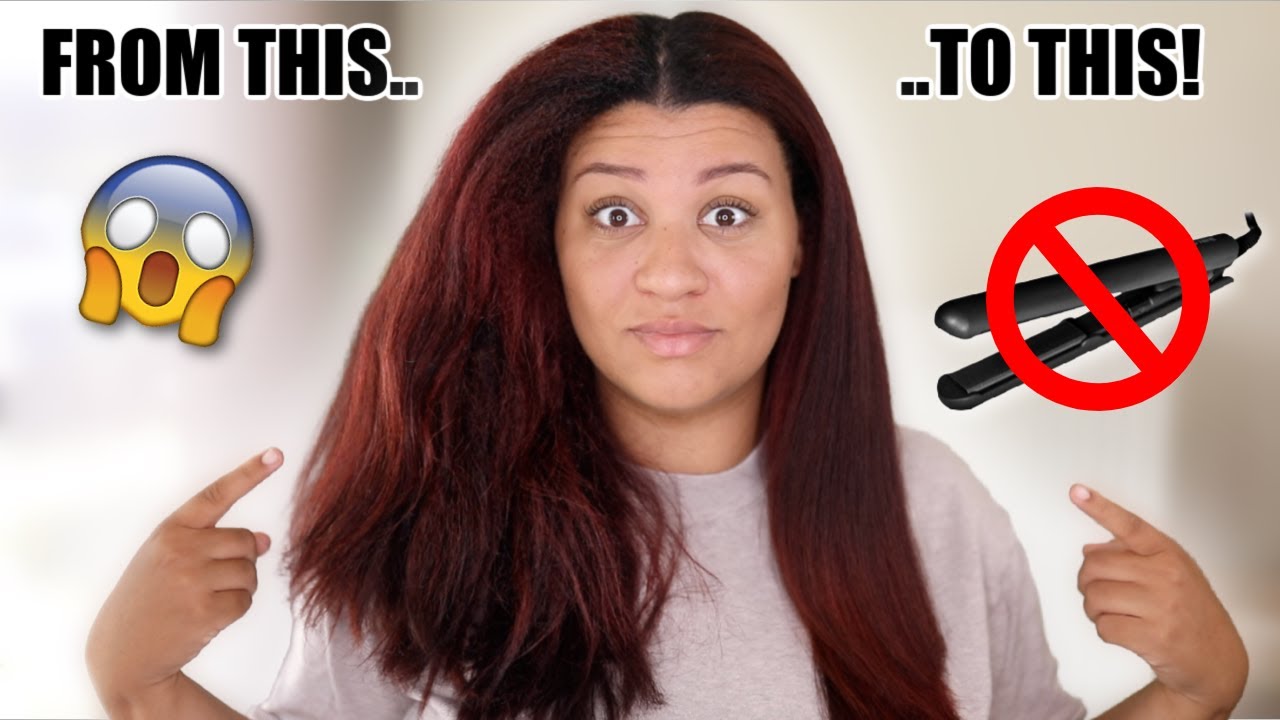 Как подправить FRIZZY SILK PRESS за 15 минут 😱⏰ Утюжок не нужен, сестрёнка ❌