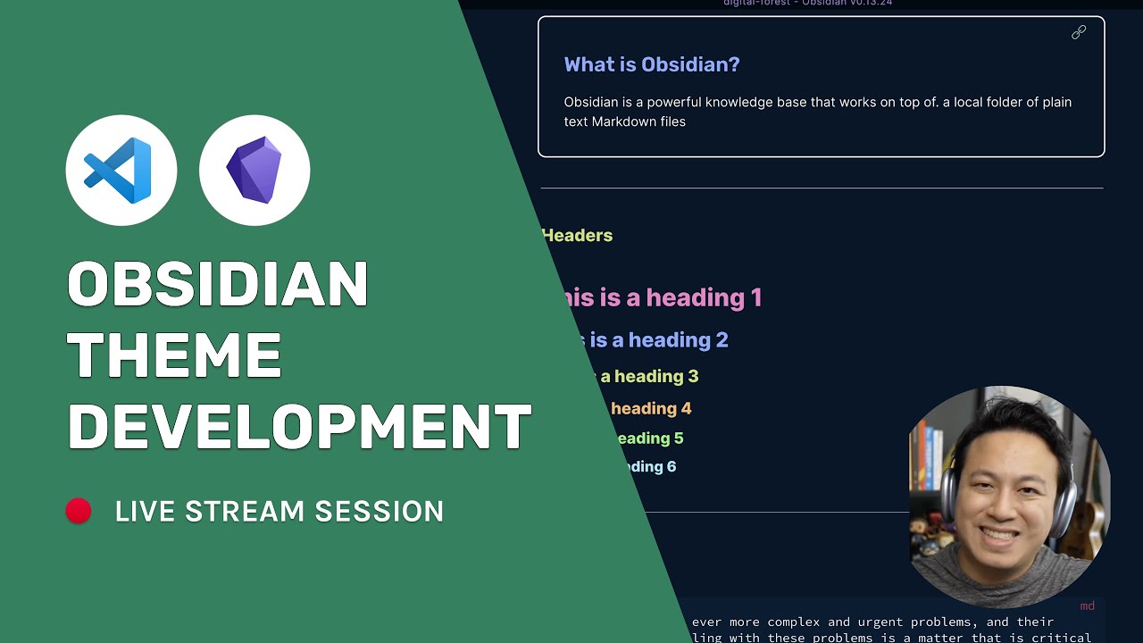Build with Ben (#27): Getting Started with Obsidian Theme Development