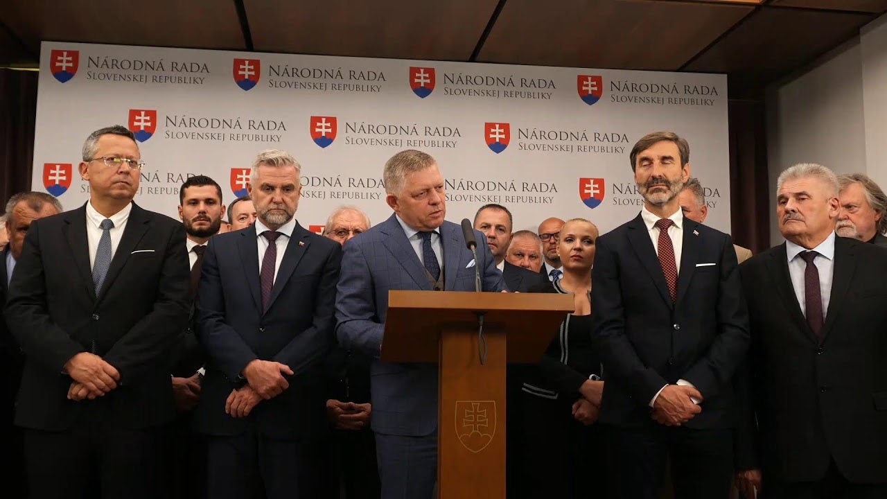 TK predsedu vl&aacute;dy SR R. Fica a predstaviteľov strany SMER &ndash; SSD po hlasovan&iacute; v NR SR