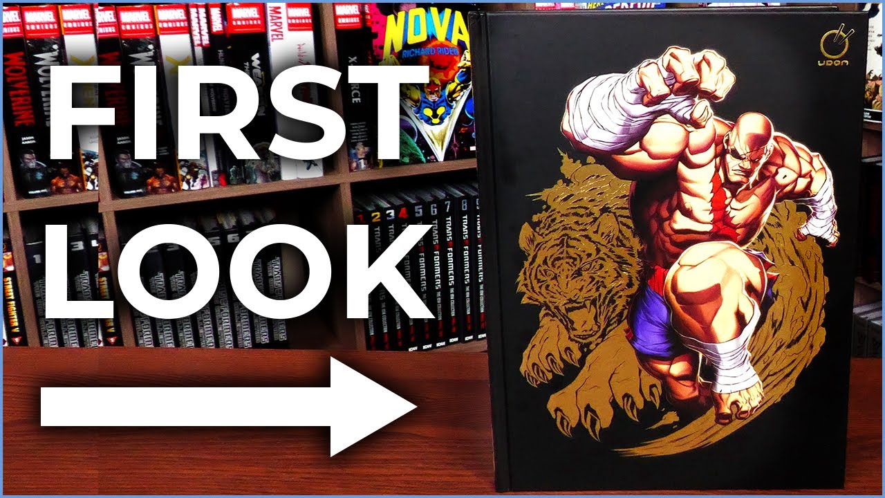 Street Fighter Origins: Обзор книги Sagat в твердом переплете!