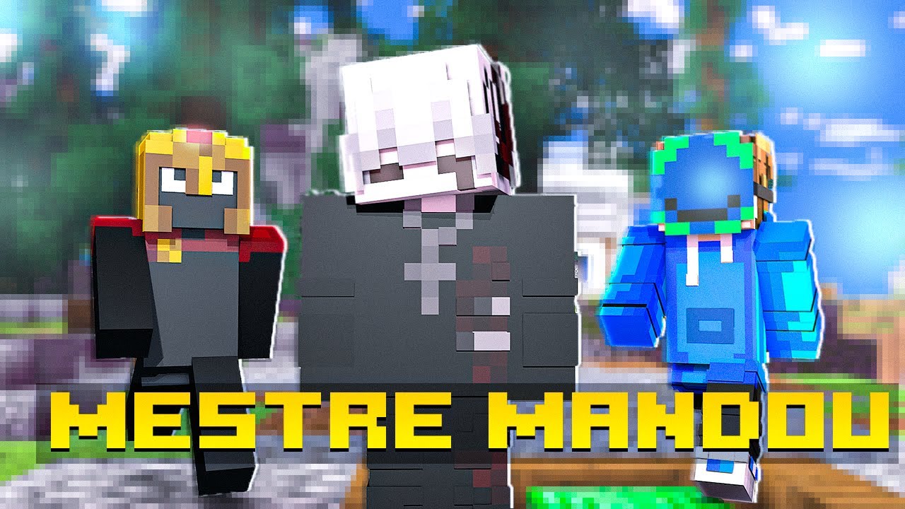 Chamei DOIS idiotas para fazer O MESTRE MANDOU no BEDWARS!!