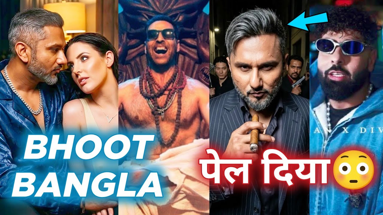BHOOT BANGLA SONG YO YO HONEY SINGH 🫠 BADSHAH GOT DESTROYED BY YOYO FANS 💀 ZINGABAD SONG 🔥