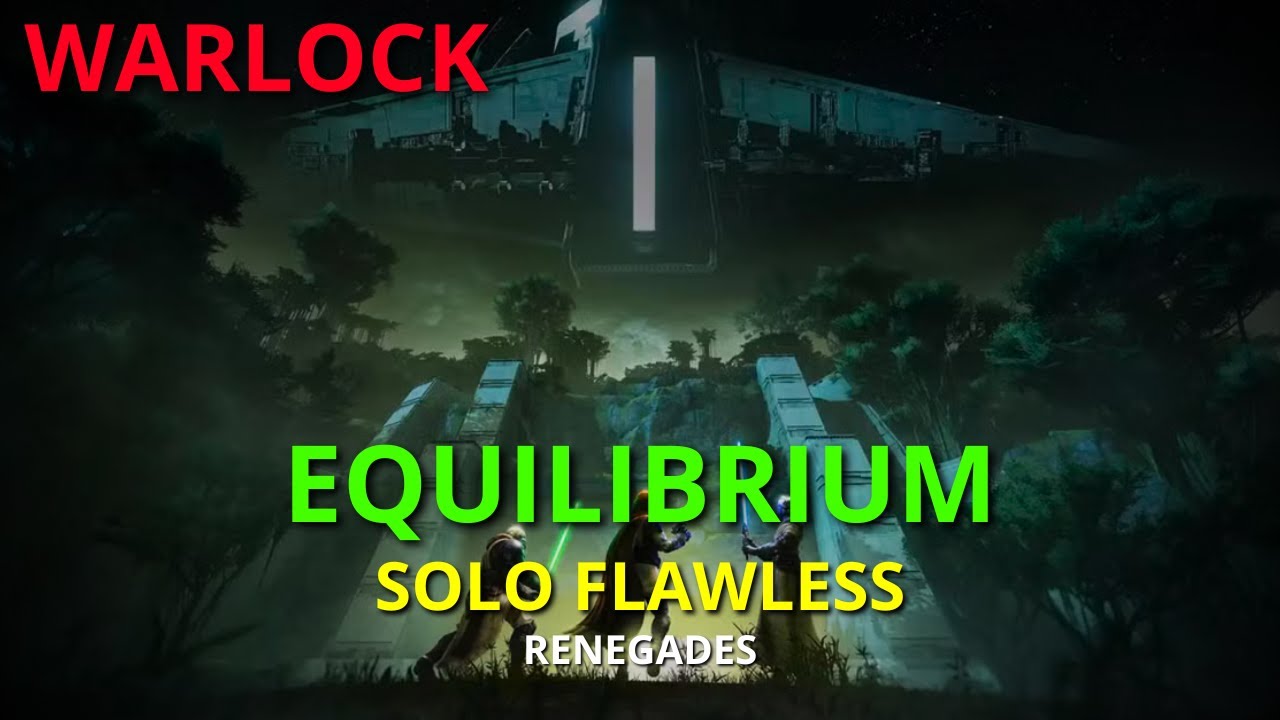 Solo Flawless *WARLOCK* Equilibrium Dungeon | Destiny 2 (PS5)