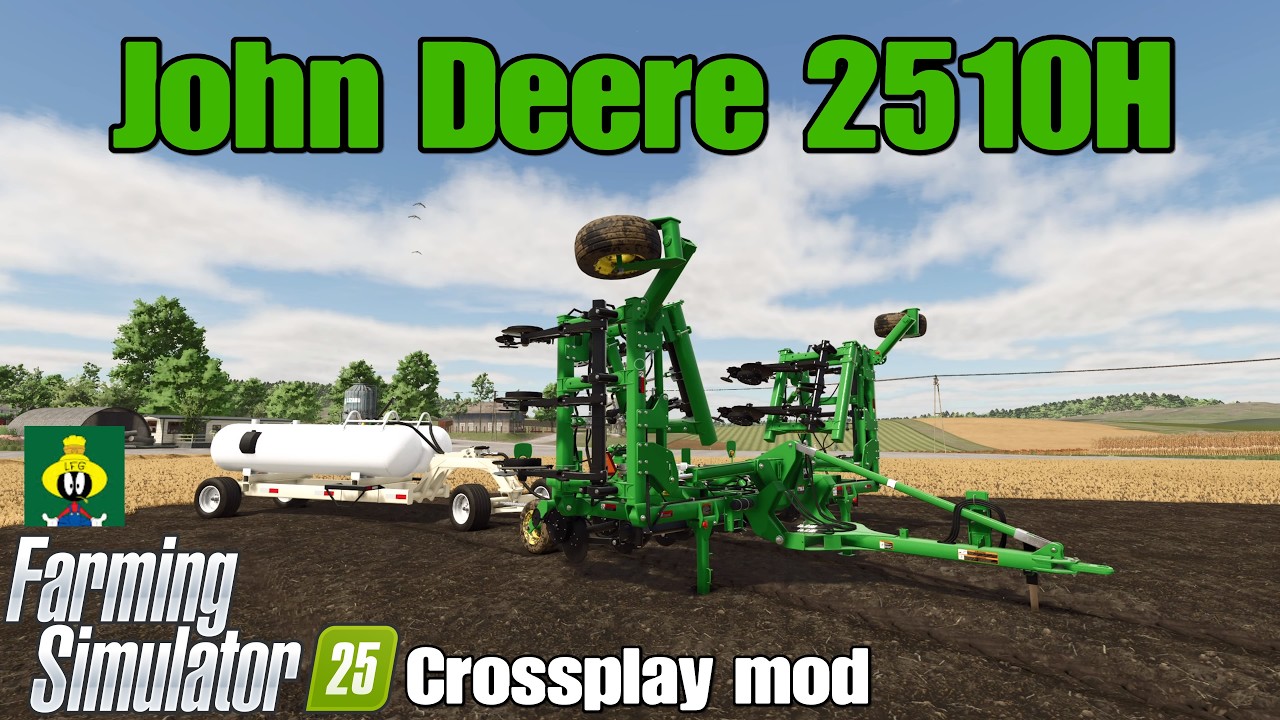 Мод кроссплатформенной игры для John Deere 2510H / FS25 / Плохой звук микрофона 😖